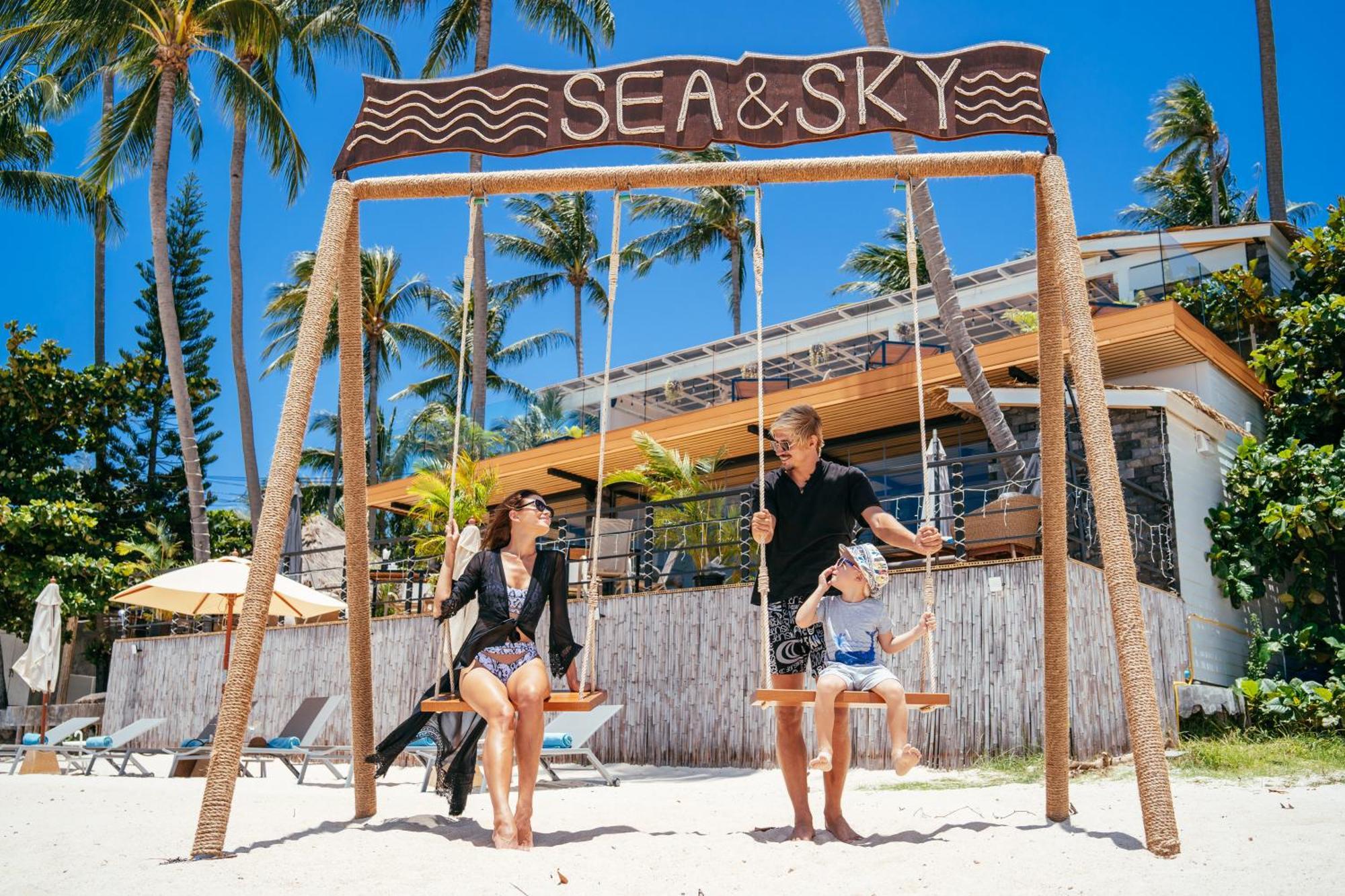 Sea&Sky Beach Resort Bãi biển Bãi biển Mae Nam Ngoại thất bức ảnh